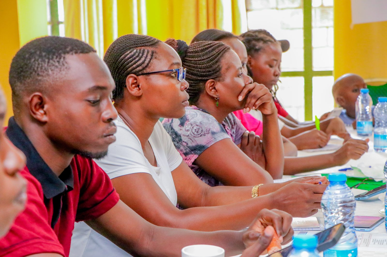 Breakfast health talk in Kisumu