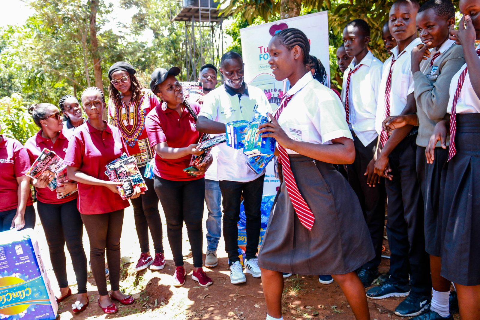 A school mentorship session